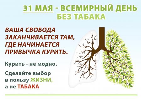 Всемирный день без табака